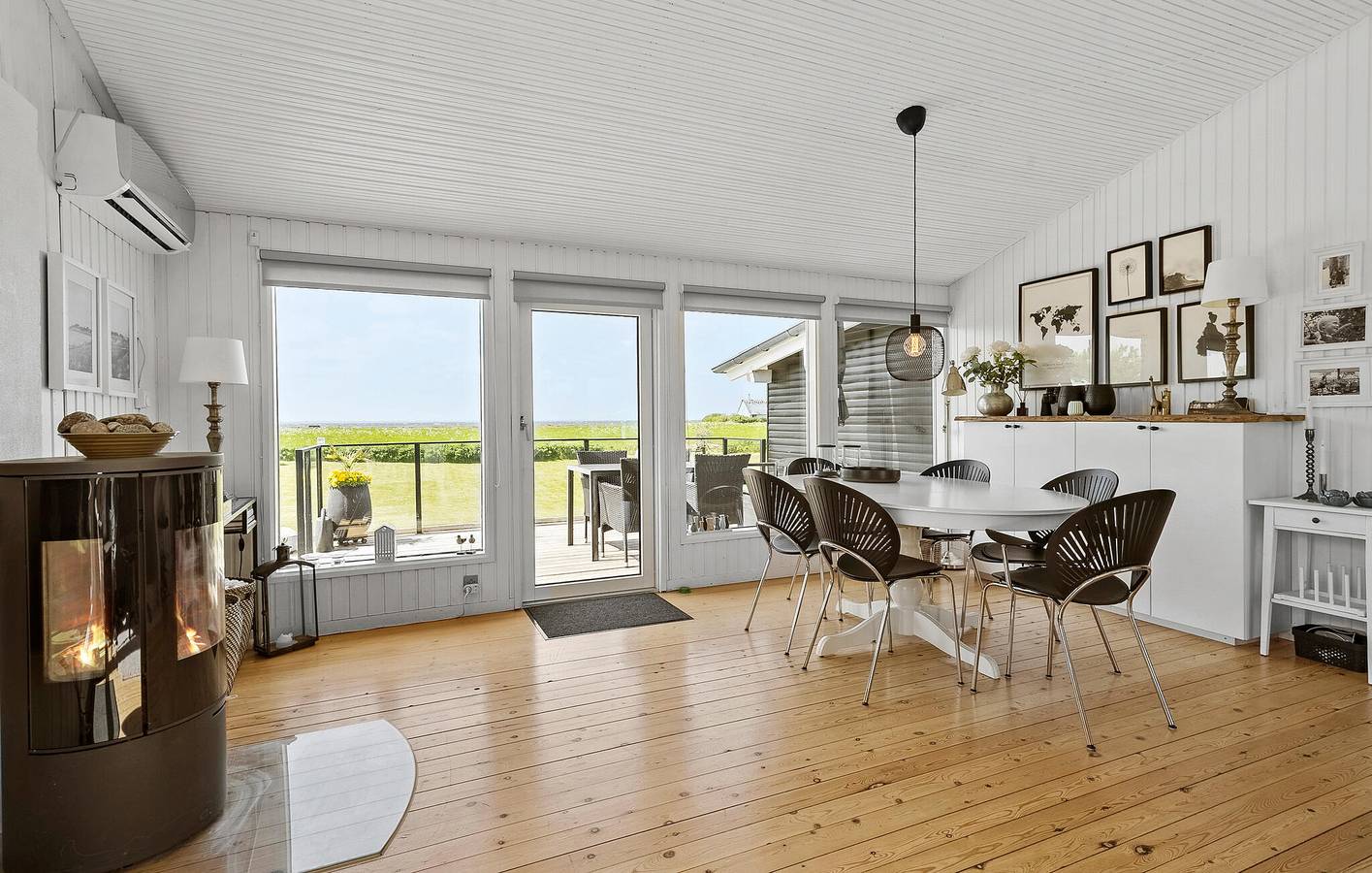 Ferienhaus für 4 Personen mit Terrasse in Langø, Martofte