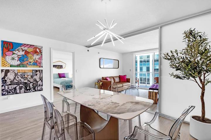 Loft voor 6 personen, with tuin and sauna as well as uitzicht and zwembad in Miami