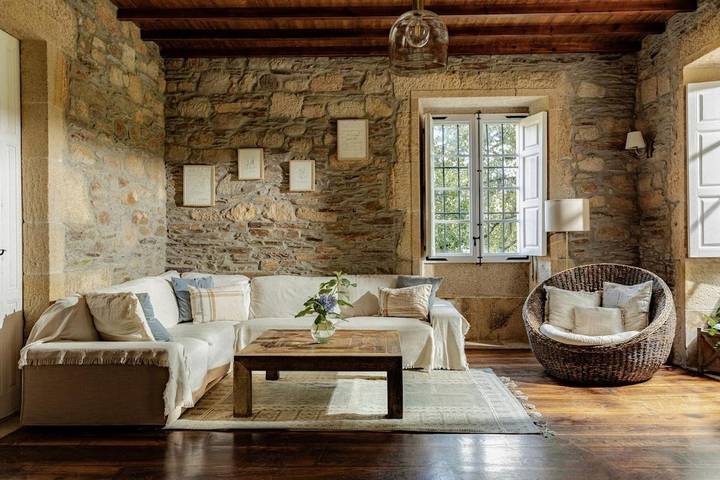 Casa rural para 20 personas, con vistas al lago además de jardín y vistas en Provincia de Lugo - 2