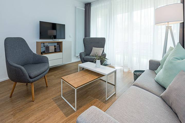 Ferienwohnung für 7 Personen, mit Terrasse und Ausblick sowie Sauna auf Langeoog - 4