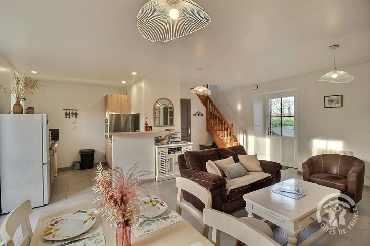 Gîte pour 4 personnes, avec Terrasse ainsi que Jardin et Vue dans Beaussais-sur-Mer - 3