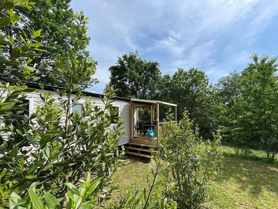 Camping La Fage - Mobilhome 6 personnes - Irm Confort Loggia 3 ch avec Climatisation in La Chapelle-Aubareil, Périgord Noir