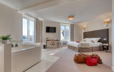 Hôtel pour 2 personnes, avec terrasse dans Le Pouldu