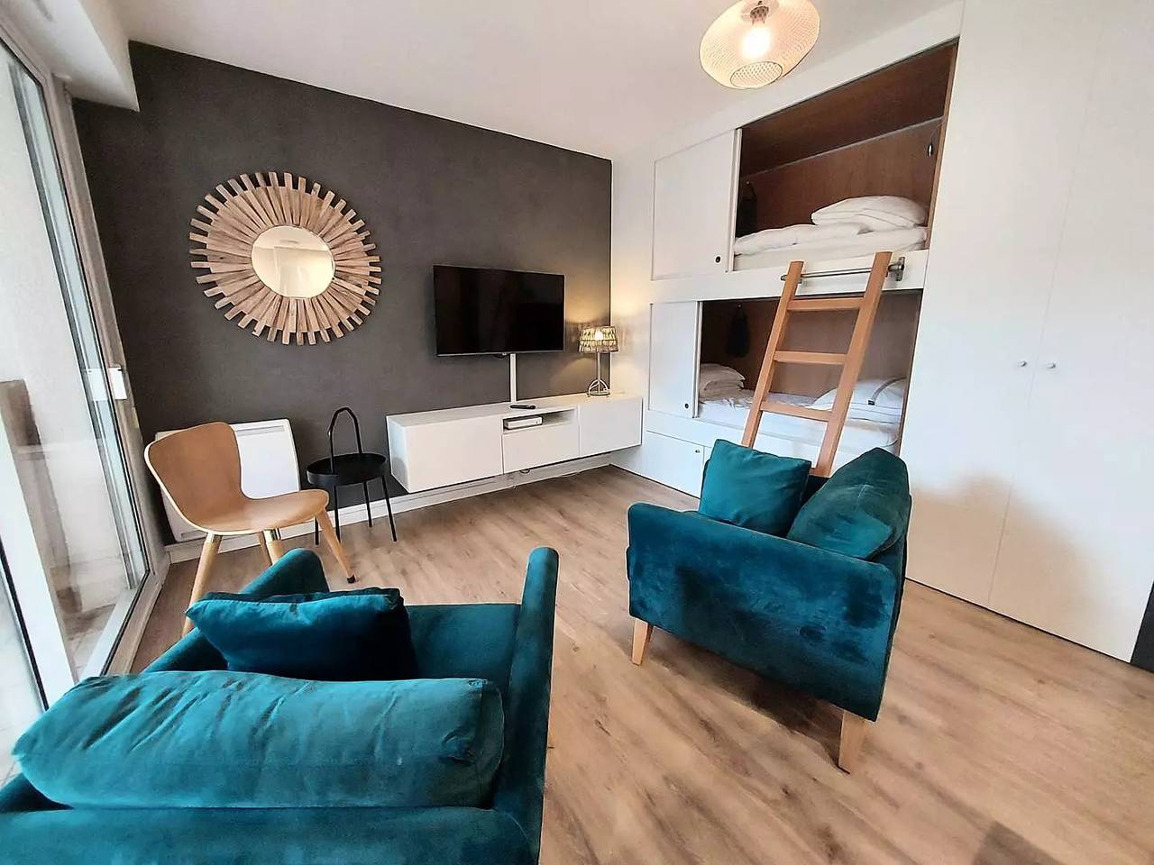 Ganze Wohnung, Residence Ermitage. Wohnung für 4 Personen in der Innenstadt von Hossegor. Kostenloses Wlan in Hossegor-See, Hossegor