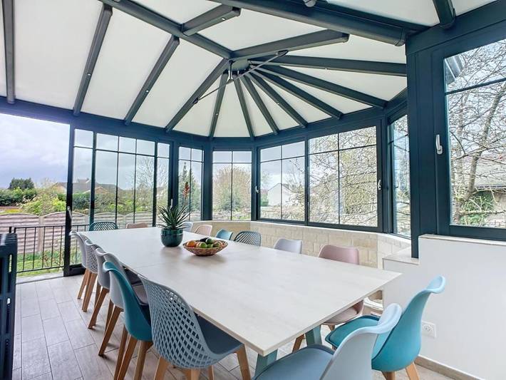 Chambre d’hôte pour 2 personnes, avec Terrasse ainsi que Jardin et Vue