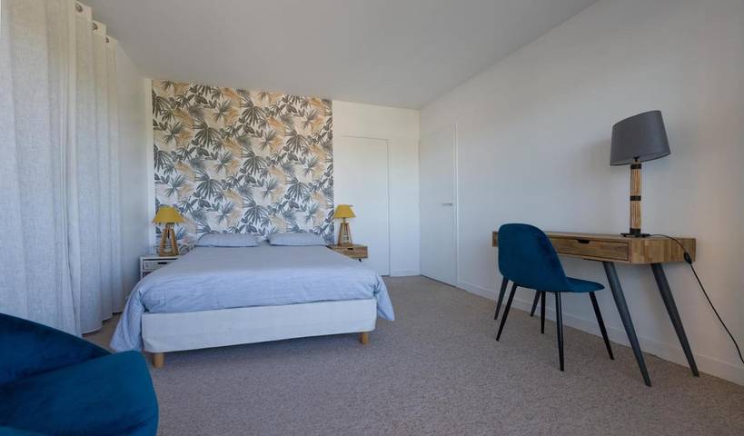 Gîte pour 4 personnes, avec terrasse et vue dans Casino De La Baule