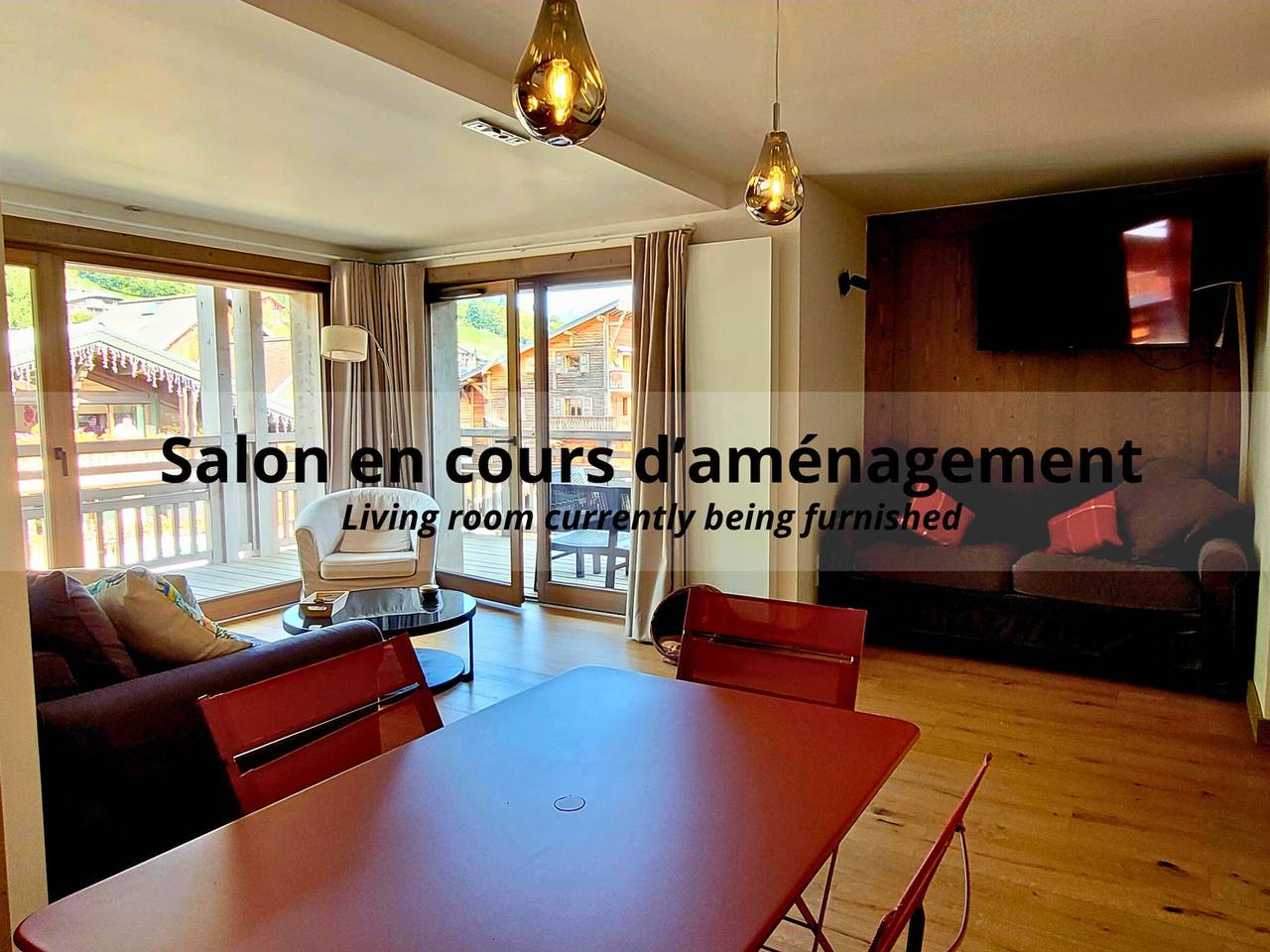 Apartamento entero, Apartamento luminoso 3 hab, centro Les Gets, Netflix, parking, wifi in Les Gets, Les Portes du Soleil