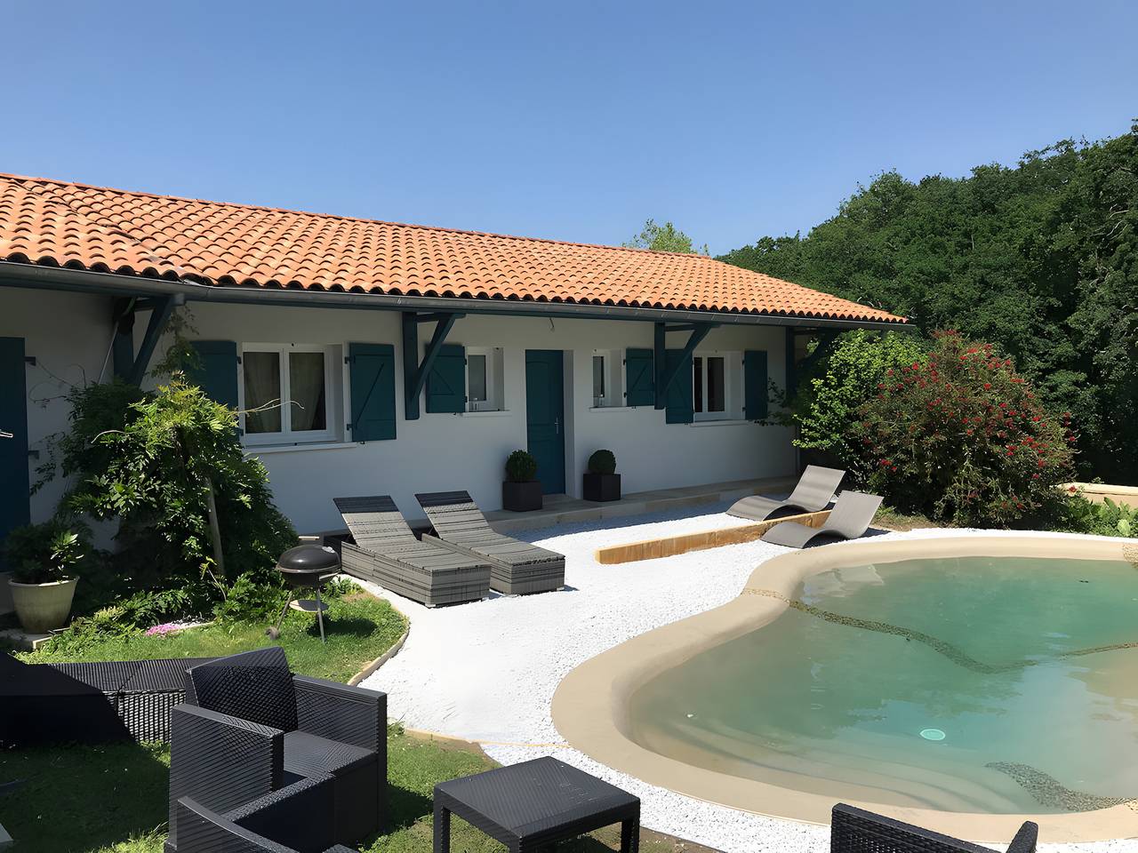 Charmantes Maison Amalur in Arcangues, Bayonne und Umgebung