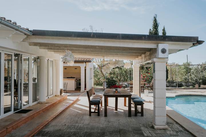 Luxus-Finca für 8 Personen, mit Garten und Pool, kinderfreundlich in Llucmajor - 2