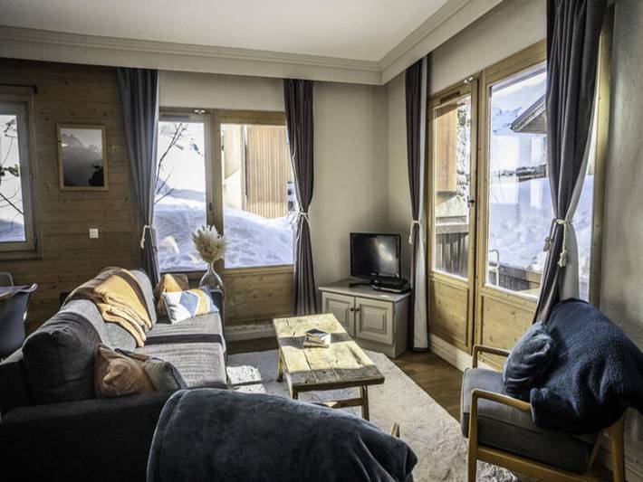 Chalet pour 6 personnes, avec piscine et balcon, adapté aux familles à Val Thorens - 4