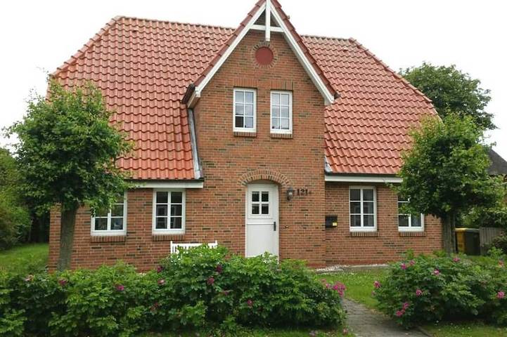 Ferienwohnung für 4 Personen, mit Terrasse und Garten in Süderende