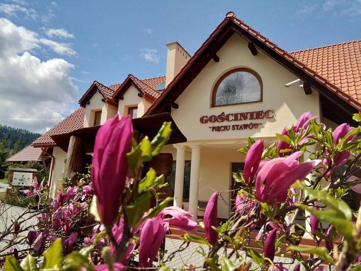 Bed & breakfast dla 2 osób, z ogród i widok oraz sauna w Ustrzyki Dolne
