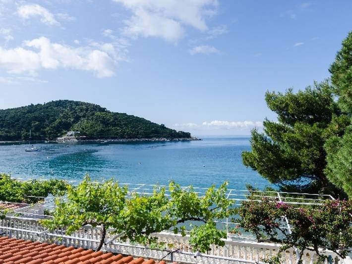 Ganze Wohnung, Apartments Franka Saplunara-Double Room with Terrace and Sea View in Velika Saplunara, Saplunara