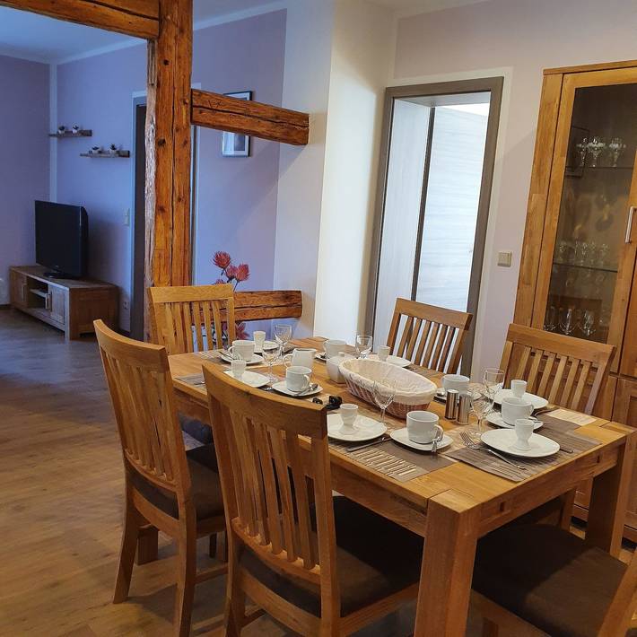 Ferienwohnung für 6 Personen, mit Balkon und Terrasse in Harzgerode - 3