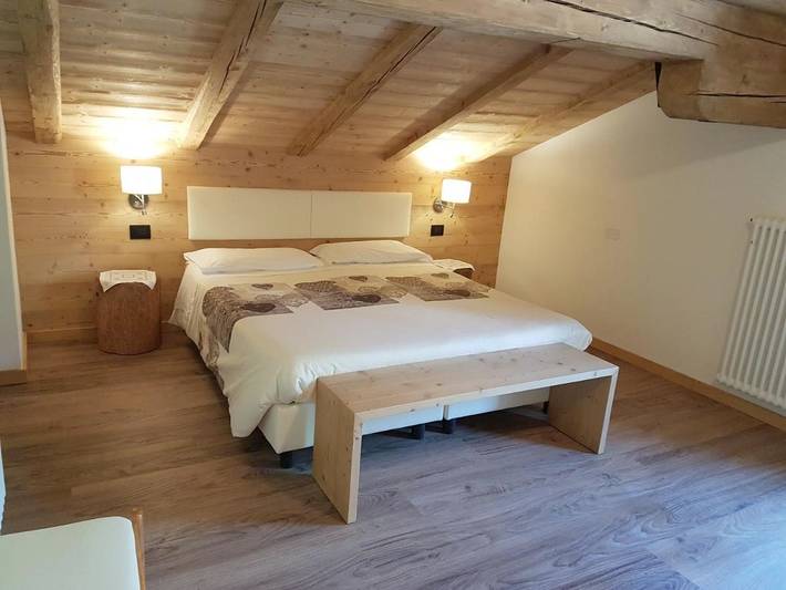 B&b voor 3 personen, met Balkon en Tuin in Vigo di Fassa