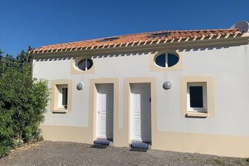Gîte pour 4 personnes, avec terrasse à Château-d'Olonne