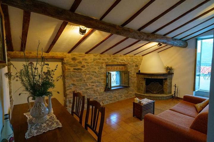 Ferienwohnung für 4 Personen, mit Terrasse und Ausblick