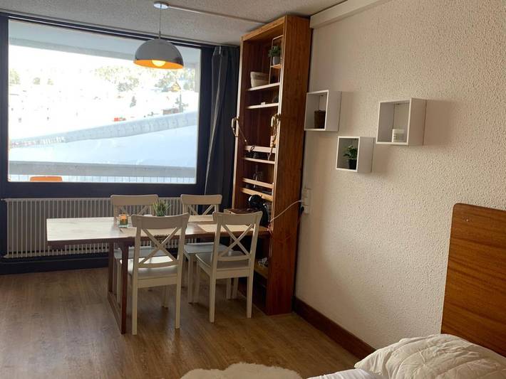 Gîte pour 4 personnes, avec balcon ainsi que piscine et vue dans Cinema le Schuss (Chamrousse) - 4