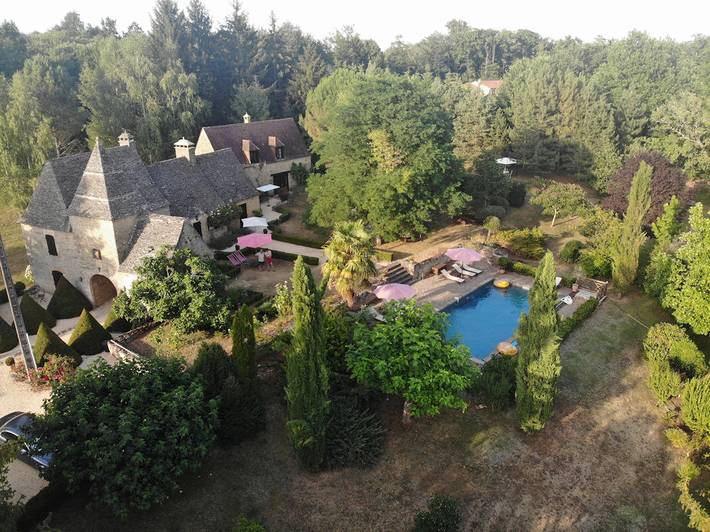 Chambre d’hôte pour 4 personnes, avec jardin et piscine