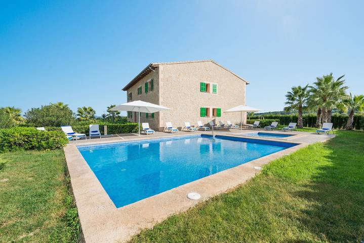 Location de vacances pour 12 personnes, avec bassin pour enfant et jardin, adapté aux familles à Petra - 4
