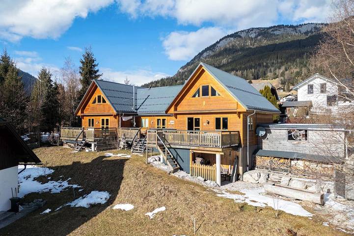 Ferienhaus für 7 Personen, mit Sauna und Balkon sowie Garten
