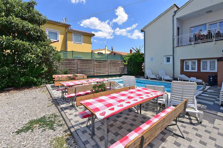 Cały apartament, Apartament wakacyjny dla 8 osób z basen in Fazana (Istria), Fazana