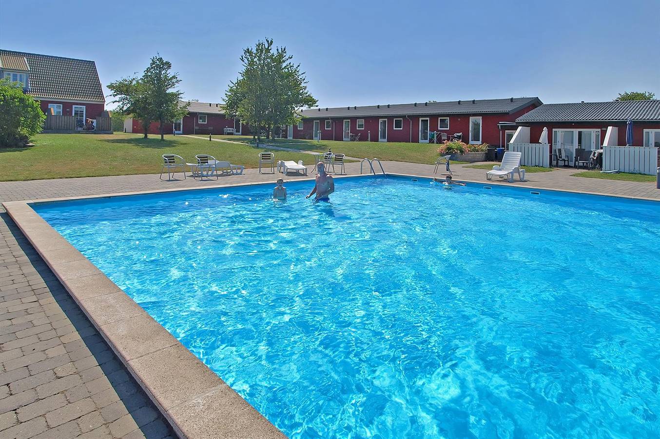 Ganze Wohnung, Beautiful apartment in Aakirkeby w/ 1 Bedrooms and Outdoor swimming pool in Aakirkeby, Bornholm