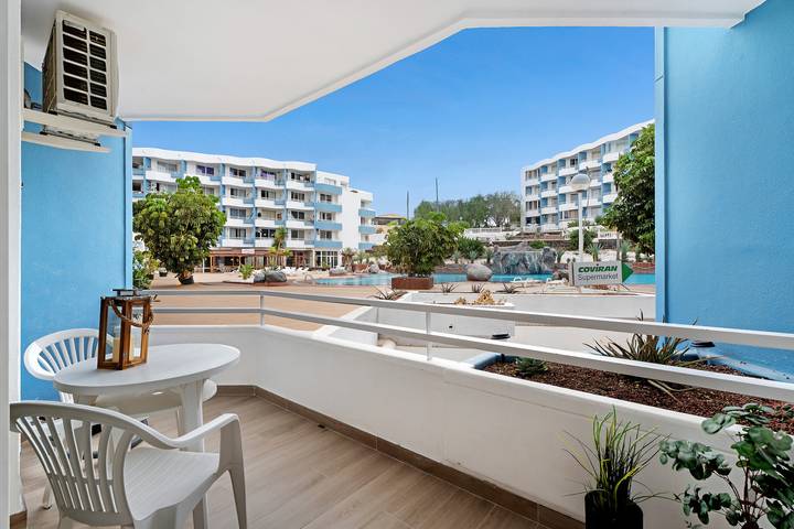 Apartamento para 4 personas, con piscina para niños en Golf del Sur