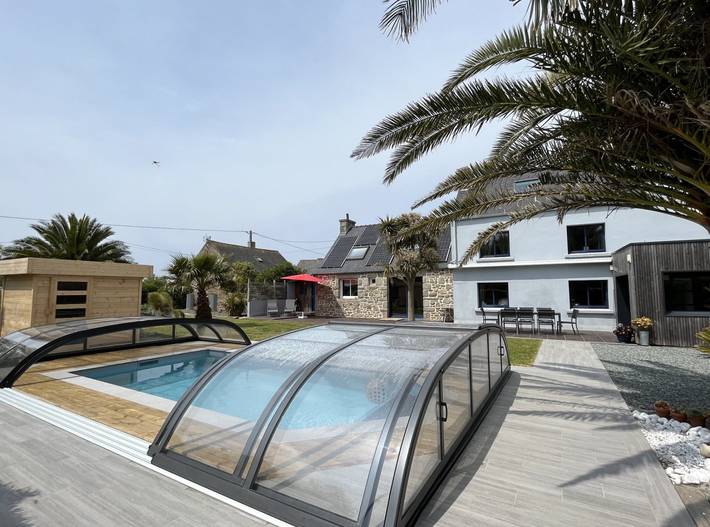 Gîte pour 8 personnes, avec piscine et jardin - 1