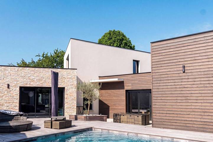Location de vacances pour 10 personnes, avec Balcon et Jardin à Biéville-Beuville
