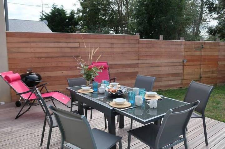 Ferienhaus für 6 Personen, mit Garten