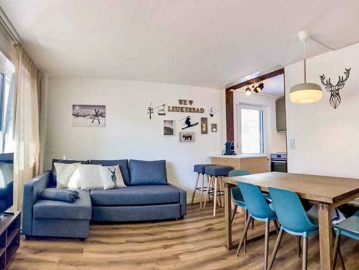 Gîte pour 5 personnes, avec balcon à Loèche-les-Bains - 2