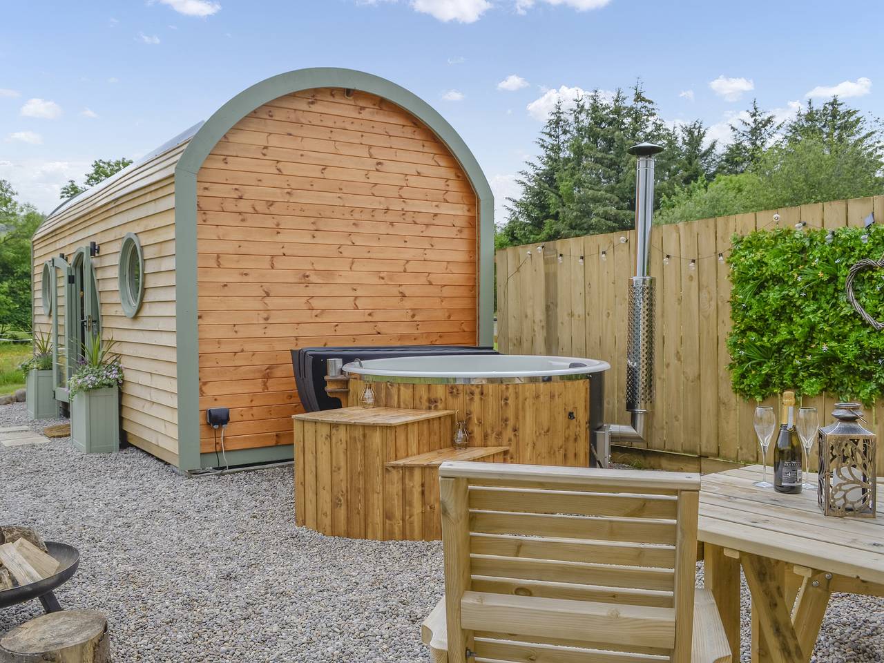 Cottage für 2 Personen mit Garten in Ayrshire