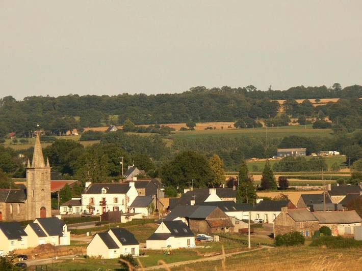 Maison d’hôte pour 2 personnes, avec jardin et vue à Saint-Gonnery