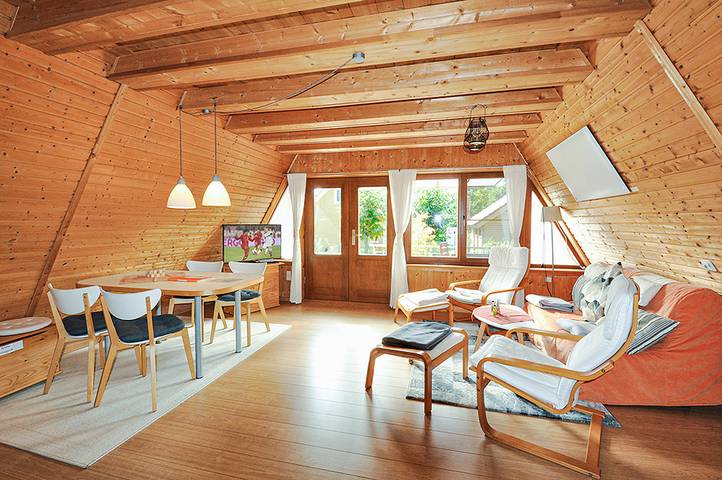 Chalet für 3 Personen, mit Sauna und Garten in Mecklenburgische Seenplatte - 4