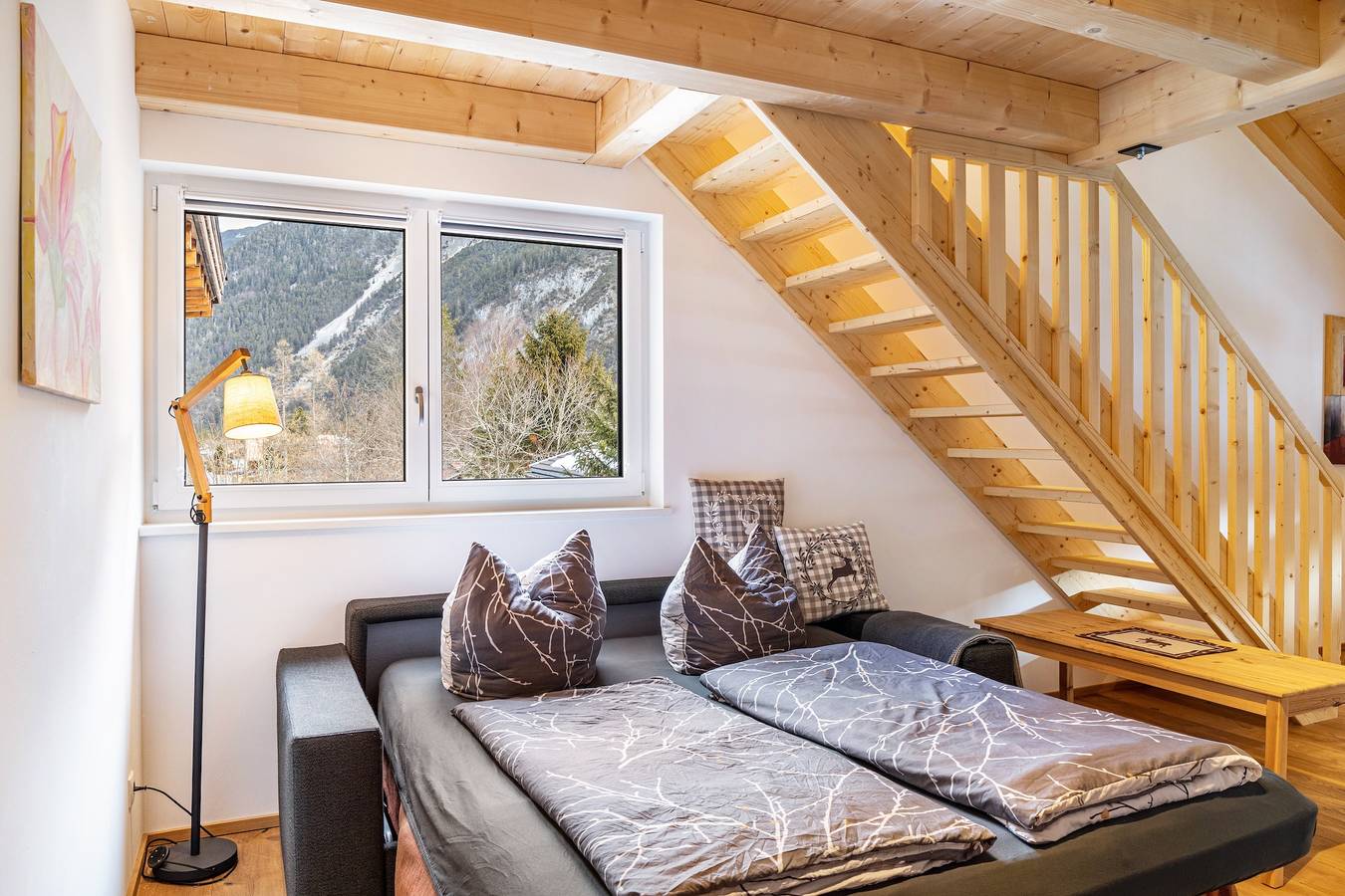 Ganze Wohnung, Ferienwohnung 'Alte Mühle' mit Bergblick und Wi-Fi in Scharnitz, Arnspitzgruppe