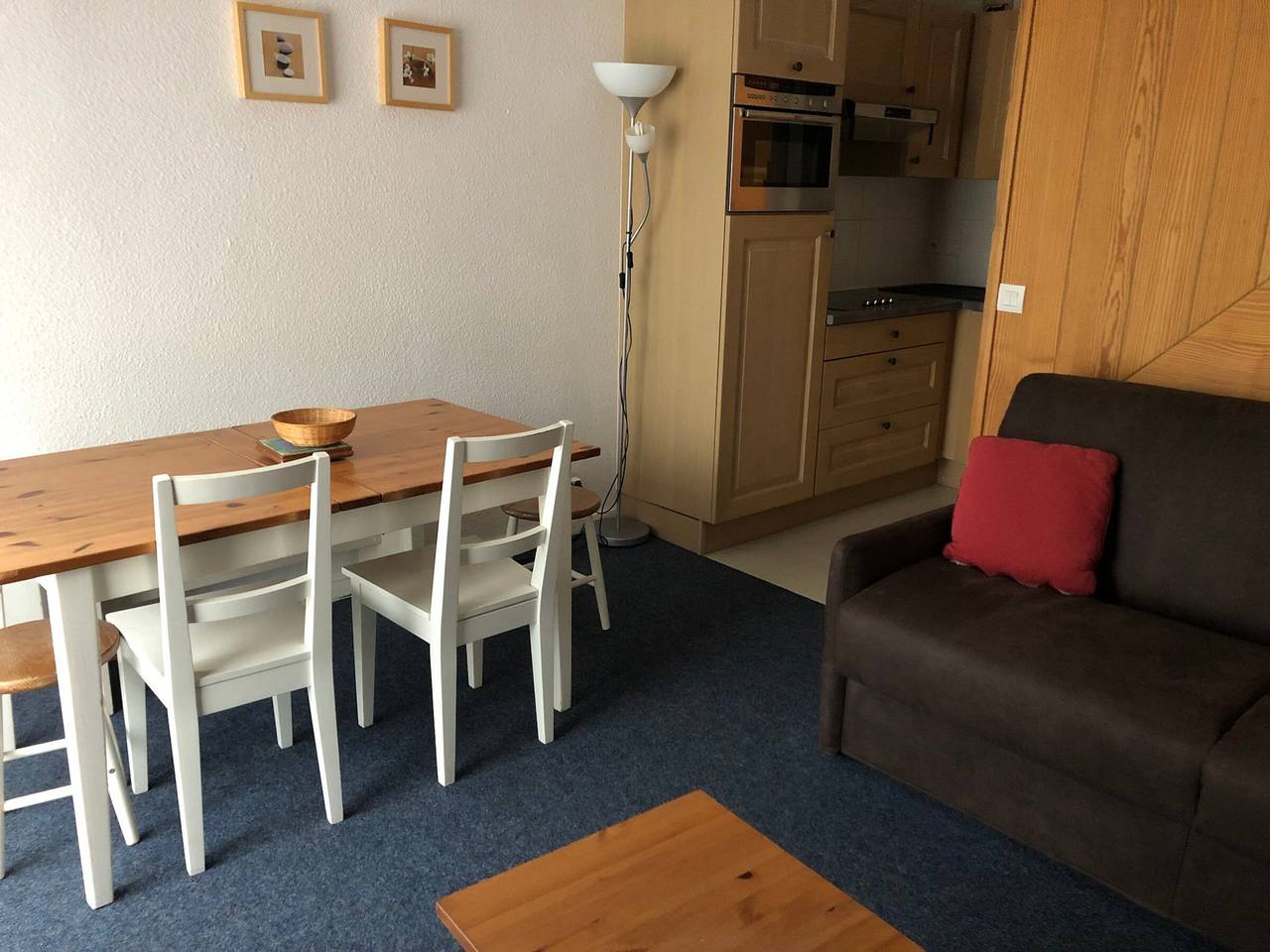 Studio entier, Confort studio 6 pers, vue pistes, animaux admis in Gourette, Eaux-Bonnes