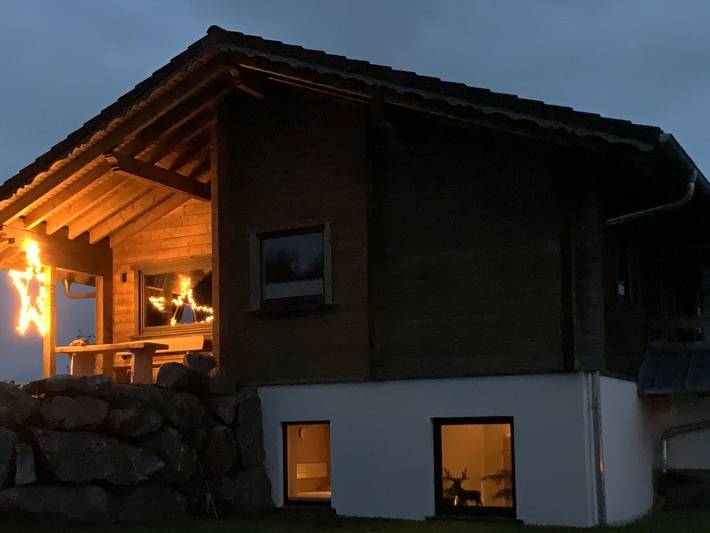 Ferienwohnung für 4 Personen, mit Balkon und Terrasse sowie Garten und Sauna in Walkenried