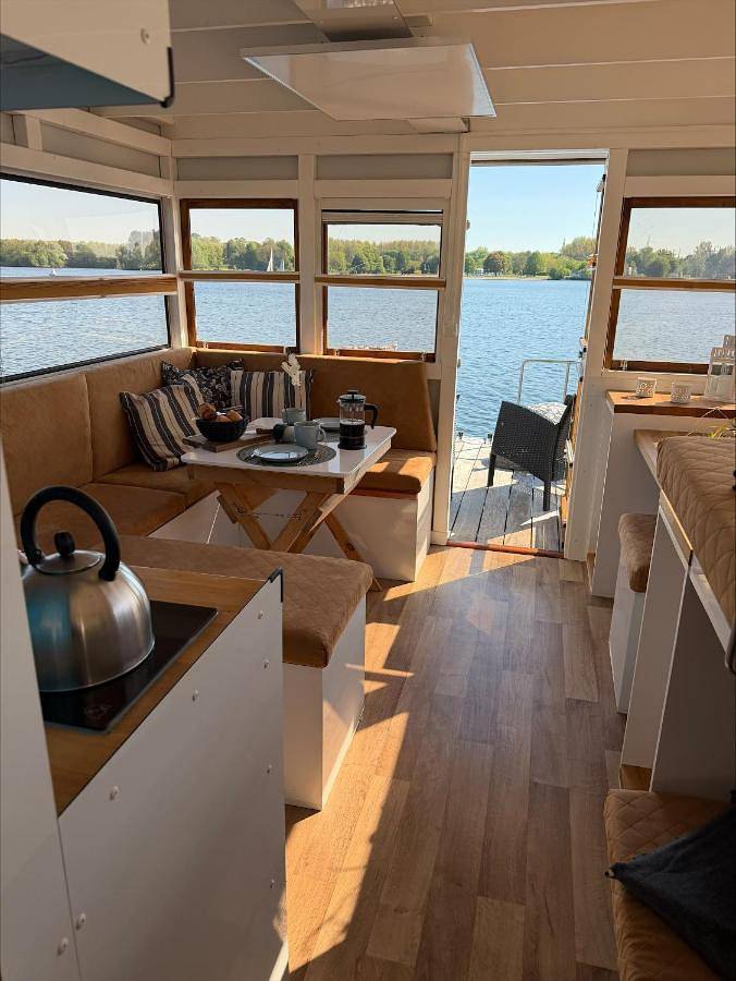 Ferienhaus für 4 Personen, mit Terrasse und Seeblick sowie Ausblick in Düsseldorf und Umgebung - 3