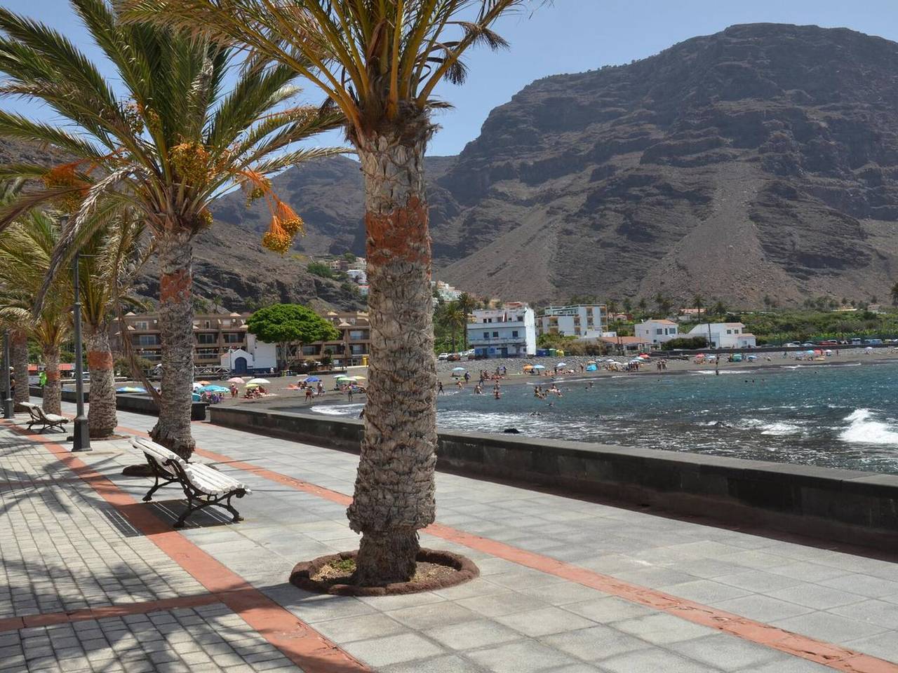 Spacious seaside house with terrace in Valle Gran Rey in La Playa (Canary Islands), Valle Gran Rey