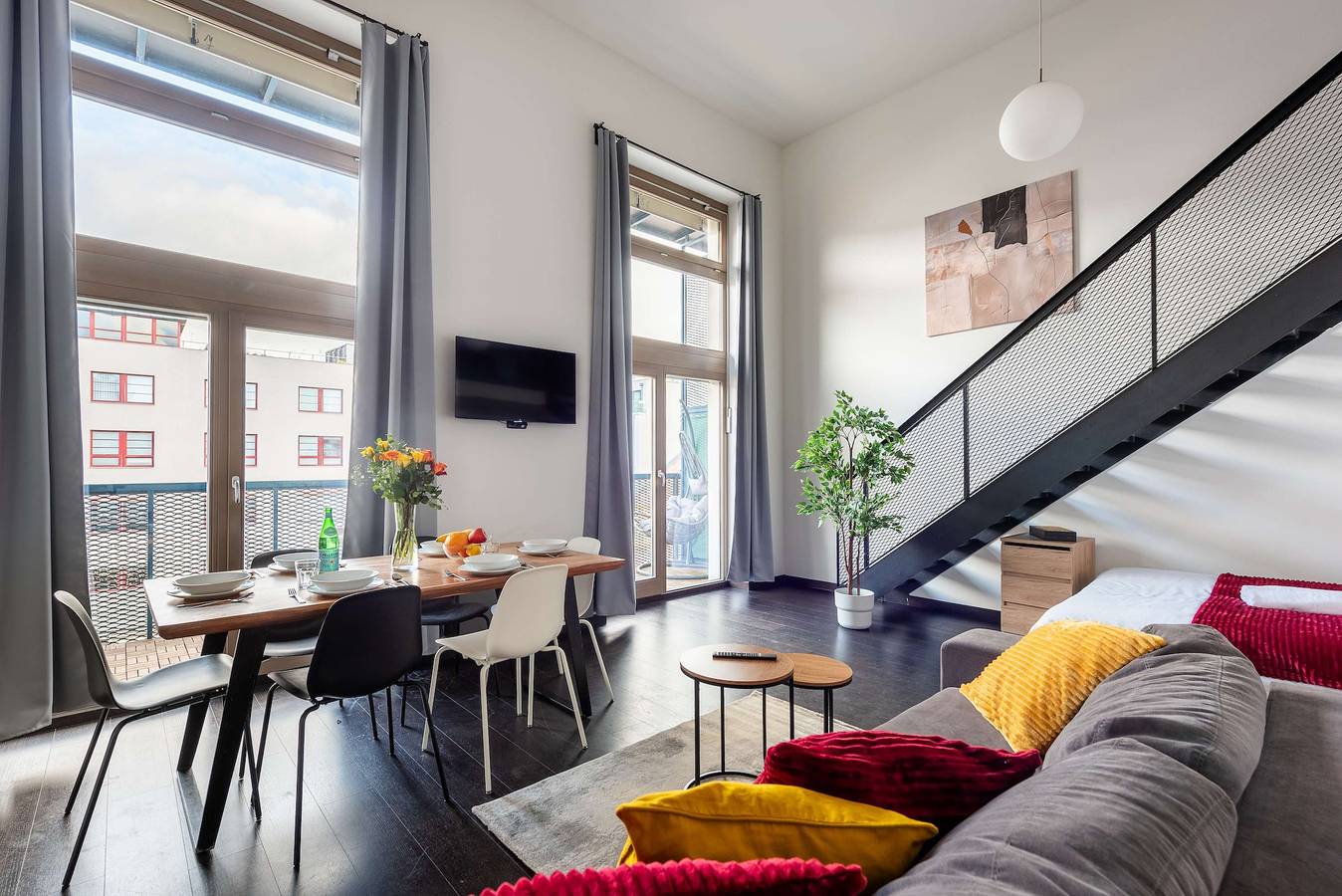 Ganze Wohnung, Ferienwohnung für 8 Personen mit Balkon/Terrasse in Prag, Mittelböhmen