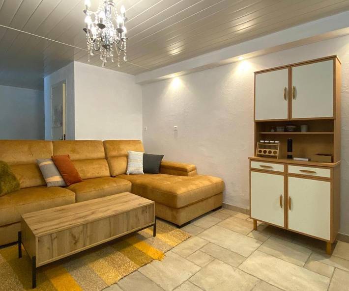 Appartement de vacances pour 5 personnes, avec vue ainsi que terrasse et jardin