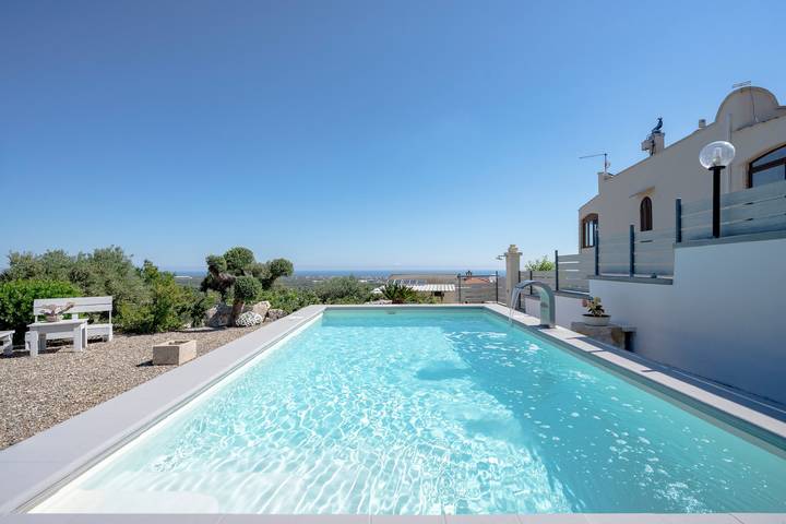 Villa con piscina per 6 persone, con Giardino