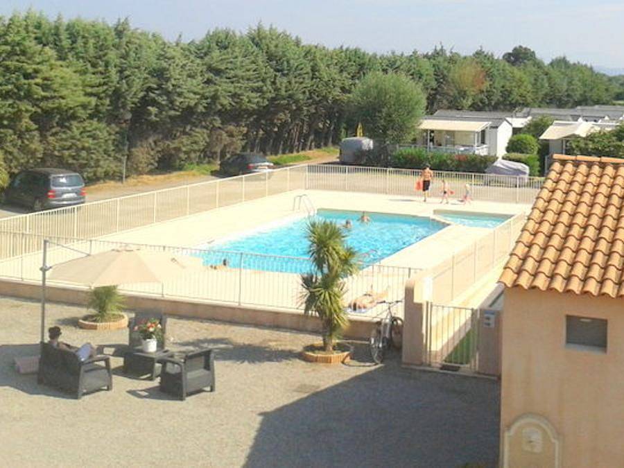 Camping de Vaudois - Mobilheim 4 personen - Mobilheim Pacifique (1) in Roquebrune-sur-Argens, Mittelmeerküste (Frankreich)