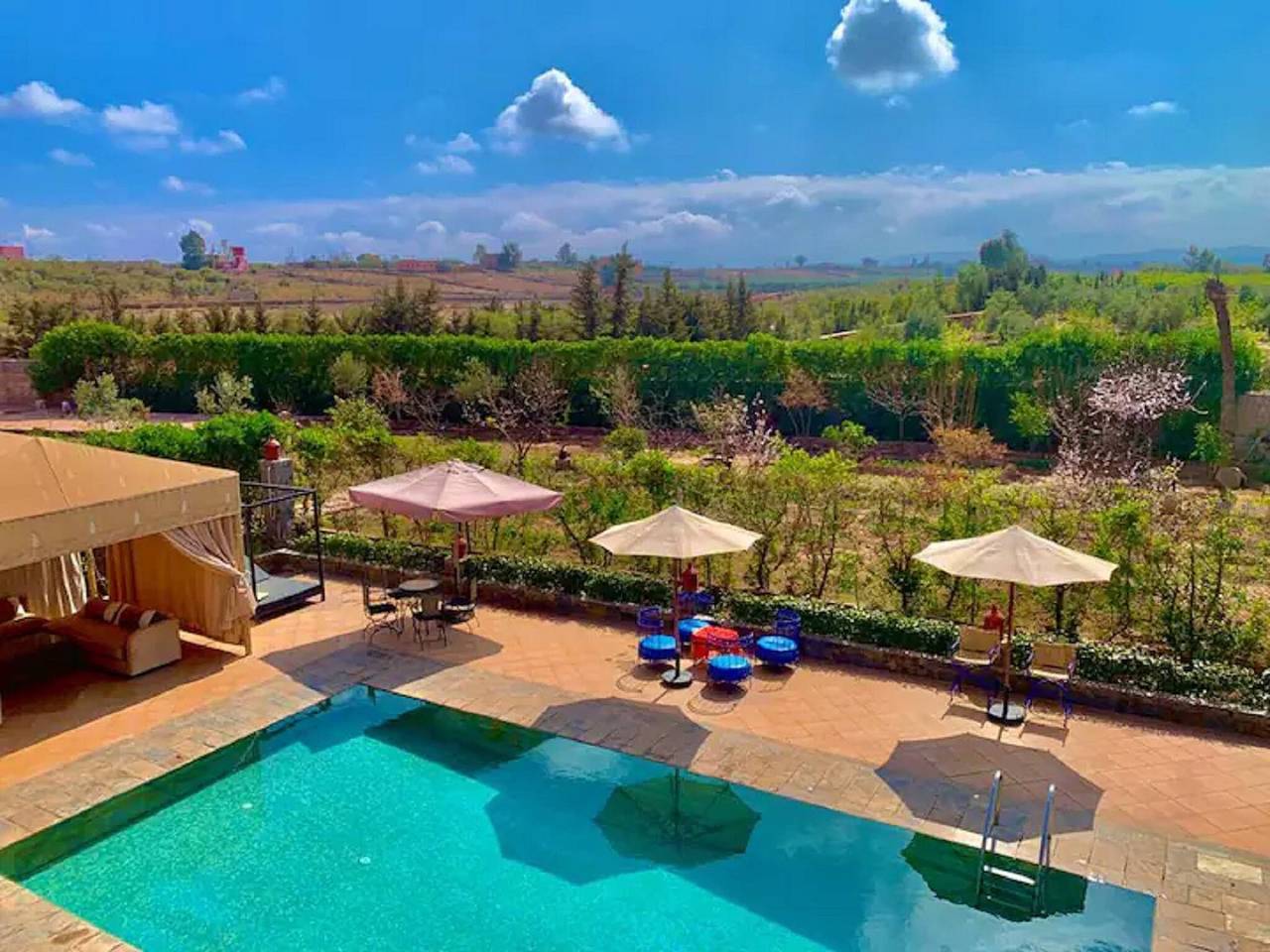 Familienvilla mit 5 Schlafzimmern und Pool in Tahannaout, Provinz Al Haouz