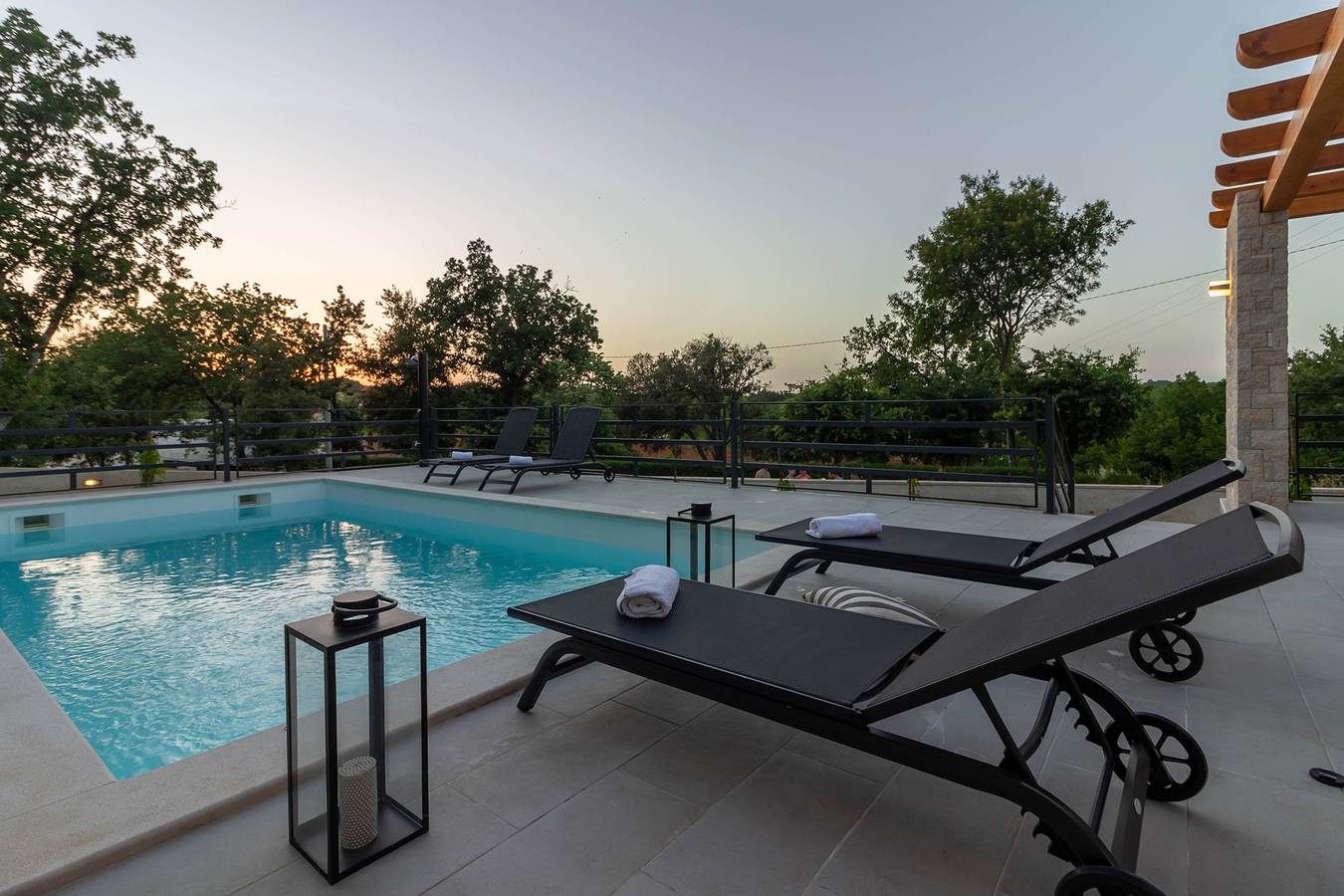 Villa für 8 Personen mit Pool in Marčana, Südküste Istrien
