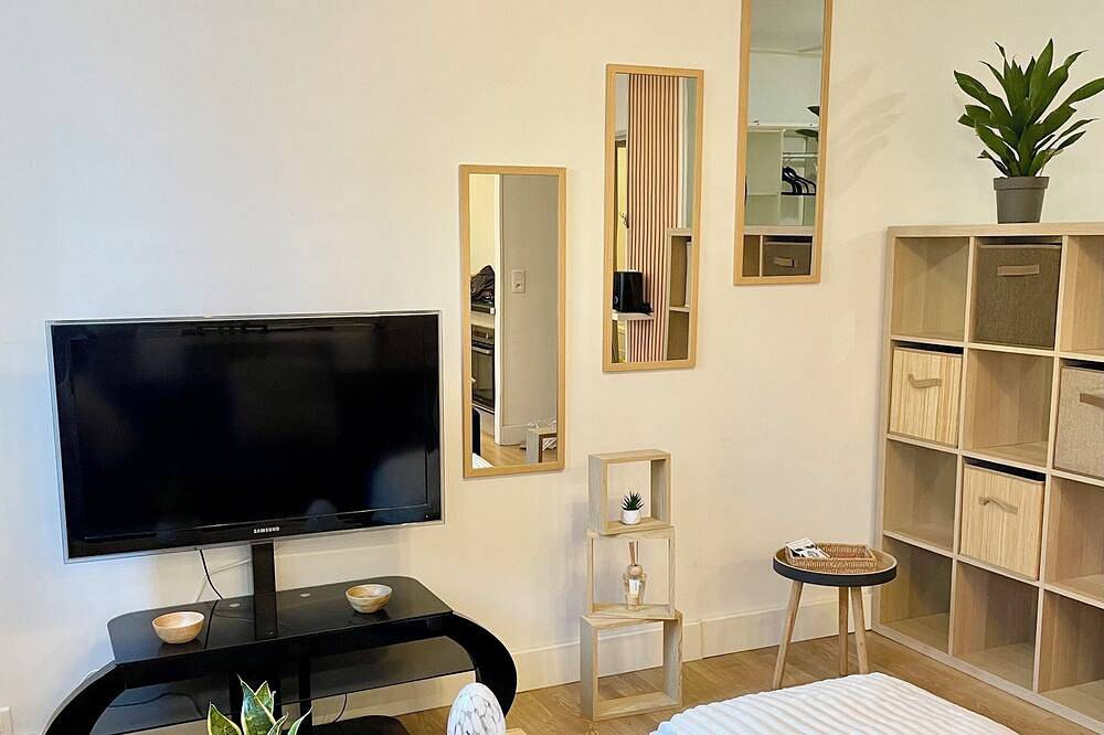 Entire apartment, Large studio Ô Joie downtown in Auxerre, Auxerre region