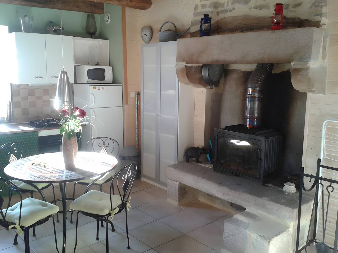 Casa rural «Le Courtil De Bourrien» con terraza y Wi-Fi in Languédias, Región de Dinan