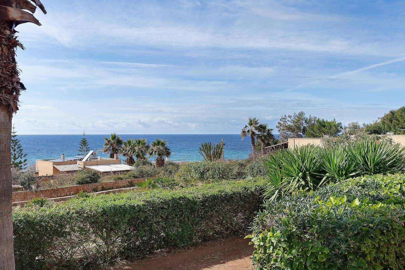 Villa 'Levante - Cornino' mit Meerblick, Wi-Fi und Klimaanlage in Custonaci, Trapani Provinz