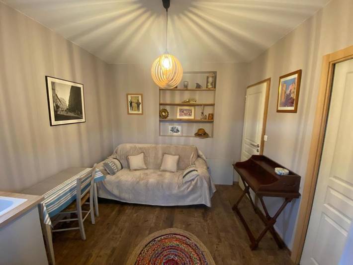 Appartement de vacances pour 2 personnes, avec vue et jardin